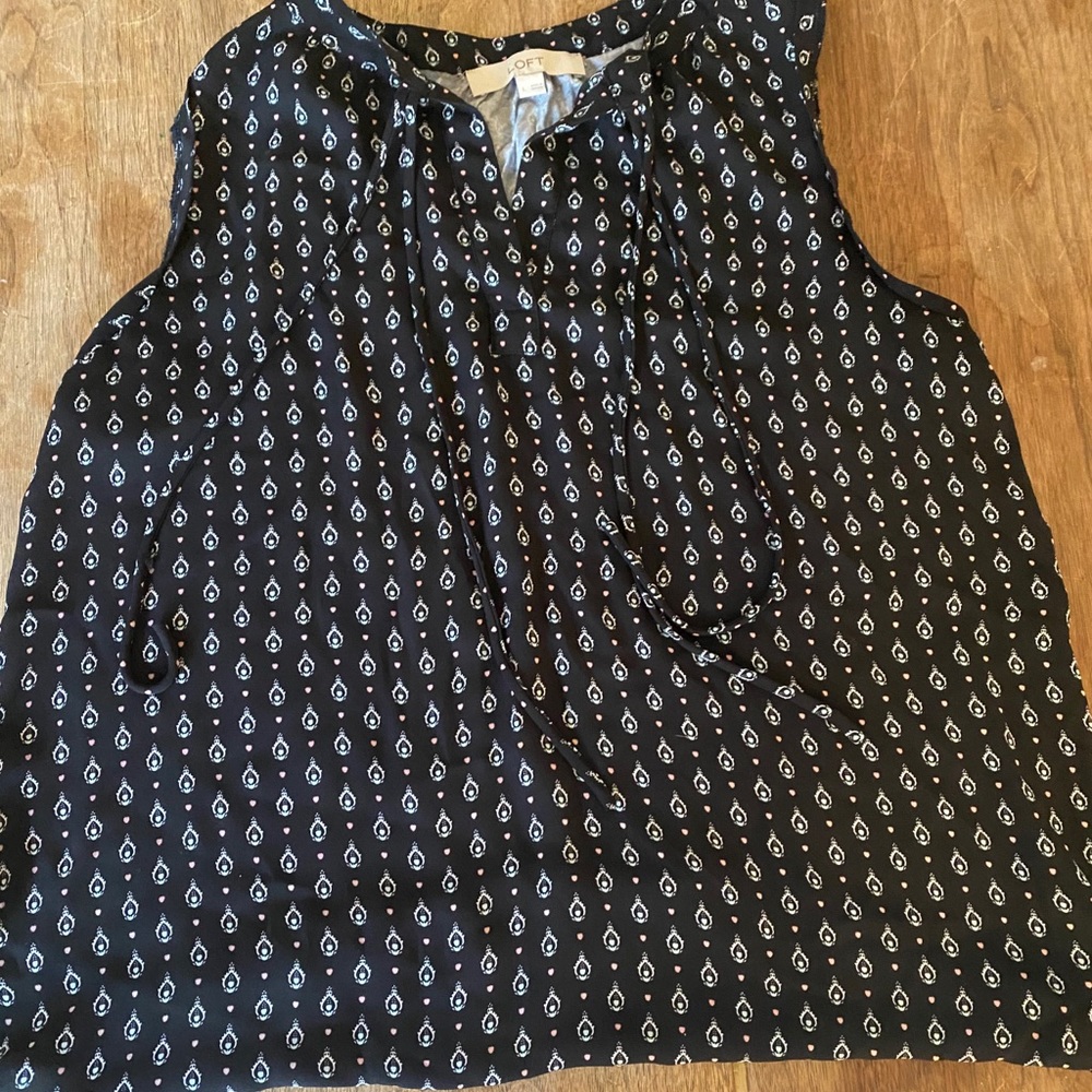 Loft printed blouse